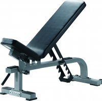 York Commercial STS Flat to Incline Bench - Silver