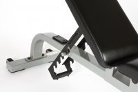 York Commercial STS Flat to Incline Bench - Silver